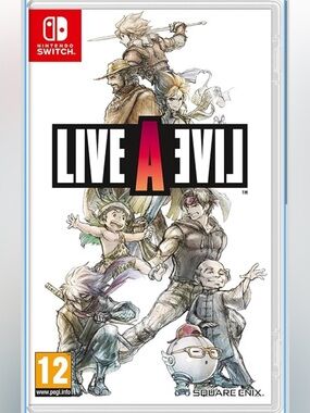 Live A Live (White) - Square Enix - Nintendo Switch. NEVER OPENED